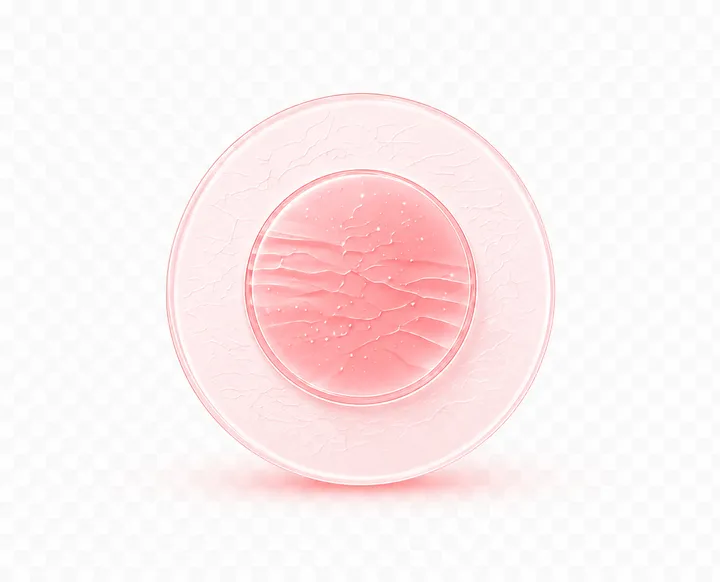 Recovery buccal patch close-up